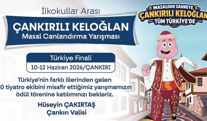 Çankırı’da Keloğlan Masal Yarışması’nda Büyük Final Günü