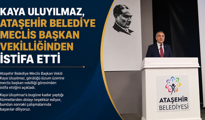 Kaya Uluyılmaz Meclis Başkan Vekilliğinden İstifa Etti!