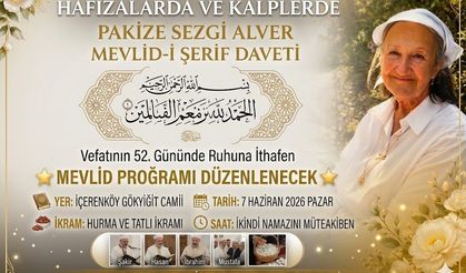 MEVLİD-İ ŞERİF'E DAVET