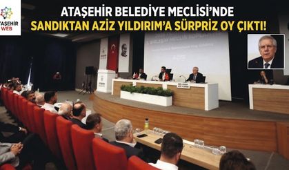 Ataşehir Belediye Meclisi’nde Sandıktan Aziz Yıldırım’a Sürpriz Oy Çıktı!