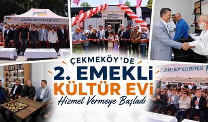 Çekmeköy’de 2. Emekli Kültür Evi Hizmet Vermeye Başladı.