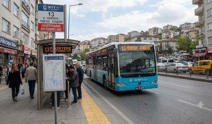 İstanbul'da İETT 13 Otobüsün Güzergahı Değişti