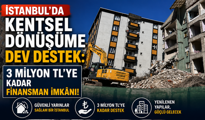 İSTANBUL’DA KENTSEL DÖNÜŞÜME DEV DESTEK