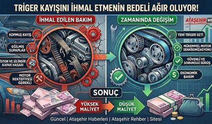 TRİGER KAYIŞINI İHMAL ETMENİN BEDELİ AĞIR OLUYOR