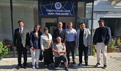 BBP İstanbul İl Başkanlığından Türkiye Engelliler Vakfına Anlamlı Ziyaret