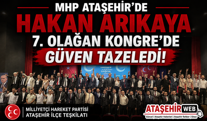 MHP ATAŞEHİR’DE HAKAN ARIKAYA İLE DEVAM DEDİ