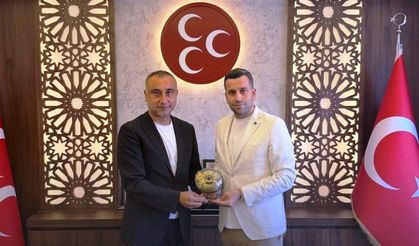 Serdar Orhan’dan MHP Ataşehir İlçe Başkanı Hakan Arıkaya’ya Ziyaret