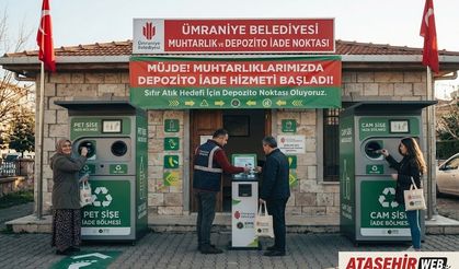 Ümraniye’de Muhtarlıklar Depozito İade Noktası Oluyor