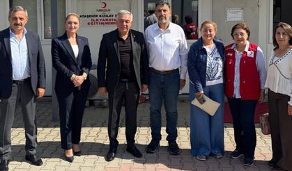 CHP Ataşehir'den Kızılay Ataşehir Şubesi’ne Anlamlı Ziyaret