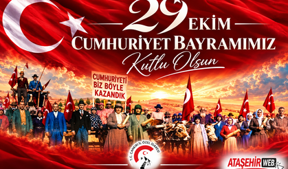Yüksel Çelik’ten 29 Ekim Cumhuriyet Bayramı Mesajı