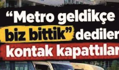 İstanbul’da Minibüs Esnafından Eylem: "Metro Geldikçe Biz Bittik"