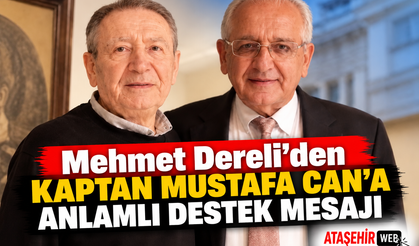 Mehmet Dereli’den Kaptan Mustafa Can’a Anlamlı Destek Mesajı