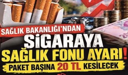 Sigara Paketlerinden 20 TL Katkı Payı Alınması Gündemde