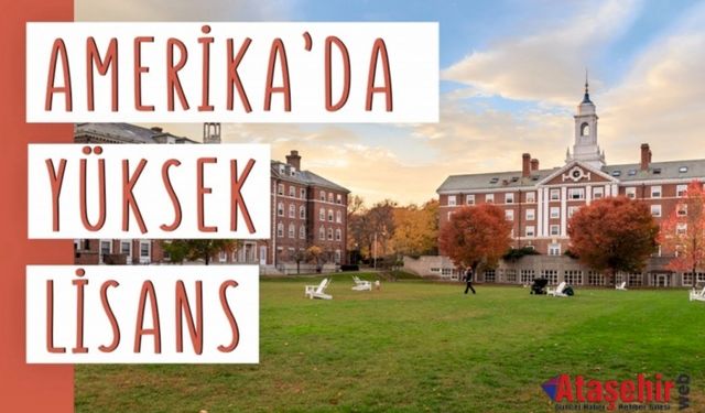 Amerika'da Yüksek Lisans