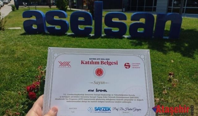 Yapay Zekâ Mühendislerinin tezi ASELSAN'da görücüye çıktı