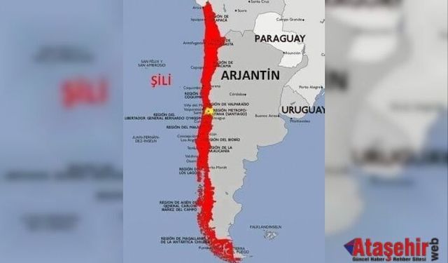 DÜNYA NIN EN UZUN ÜLKESİ : ŞİLİ