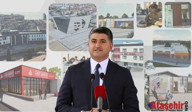 ATAŞEHİR BELEDİYESİ’NDEN 12 YENİ PROJE İÇİN GERİ SAYIM