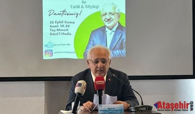 Çankırı Konfederasyonu Başkanı Kaptan Mustafa Can, Çankırı'da Gençlerle Buluştu