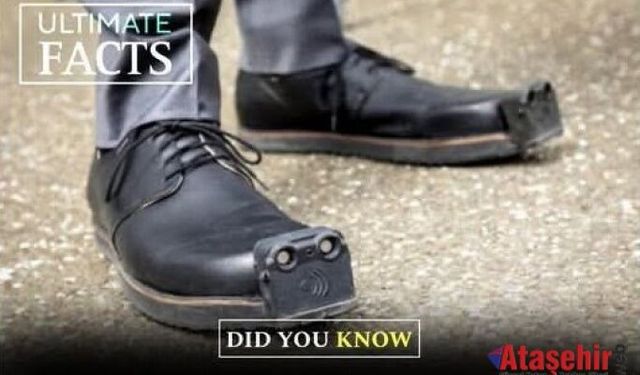 Görme Engelliler için Akıllı Ayakkabı sistemi.