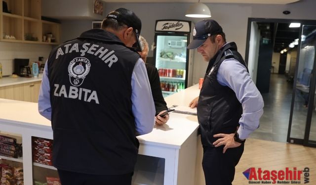 ATAŞEHİR BELEDİYESİ'NDEN OKUL KANTİNLERİNE DENETİM