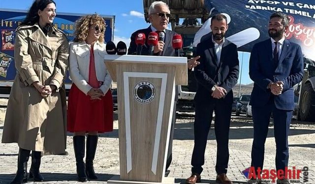 Çankırı Gazoz Üretim Tesisi İçin Temel Atıldı