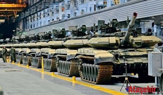 Rusya, Ayda 100 Tank Üretim Kapasitesine Ulaştı