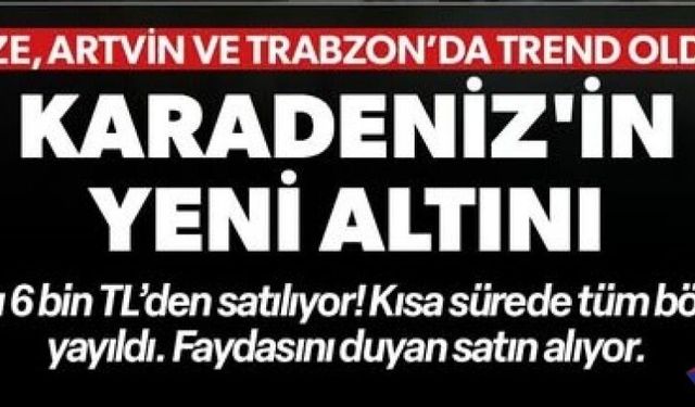 Karadeniz’in Yeni Altını: Çay Çiçeği Çayı!