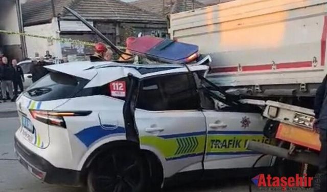 Manisa’da Trafik Kazası: Bir Polis Şehit, Bir Polis Ağır Yaralı