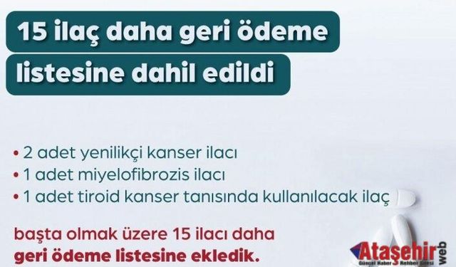 SGK’dan Sağlıkta Yeni Adım: 15 İlaç Daha Geri Ödeme Listesinde