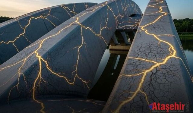 Singapur, kendi çatlaklarını iyileştiren betonu icat etti, beton köprüler 1.000 yıl dayanabilir