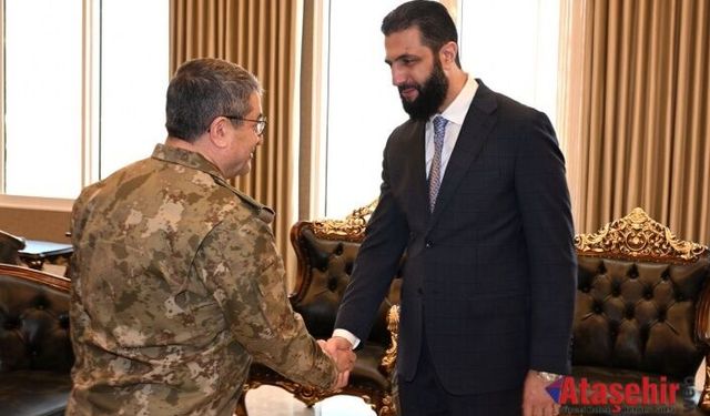 Genelkurmay Başkanı Bayraktaroğlu Şam’da temaslarda bulundu.