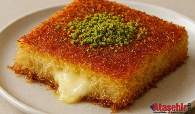 HATAY künefesi, 2026 için dünyanın en iyi tatlısı seçildi.