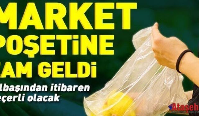 Market Plastik Poşetlerine Zam: 