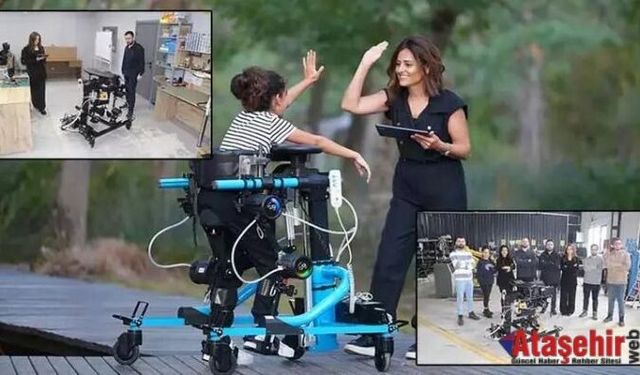 Samsun’da Yerli ve Milli “Mobil Yürüme Robotu” Çocuklara Umut Oluyor