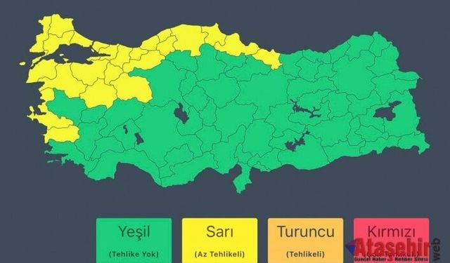 3 Ocak 2026 Cumartesi – Yurt Genelinde Hava Durumu