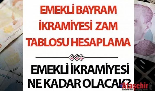 Emekli Bayram İkramiyesi 2026: İki Formül Masada