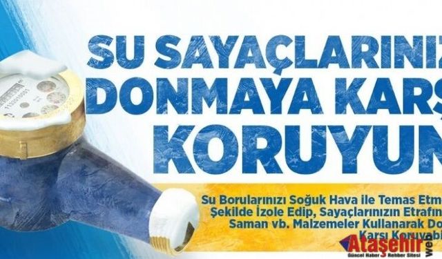 Su Sayaçlarınızı Donmaya Karşı Koruyun!