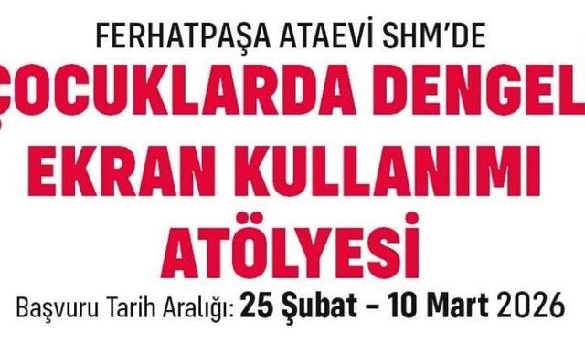 Ataşehir’de Teknoloji Atölyesi Başlıyor!