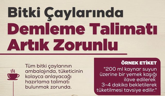 Bitki Çaylarında "Doğru Demleme" Dönemi