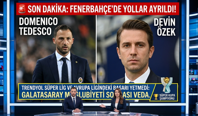 Fenerbahçe Tedesco ve Ekibiyle Yollar Ayrıldı!