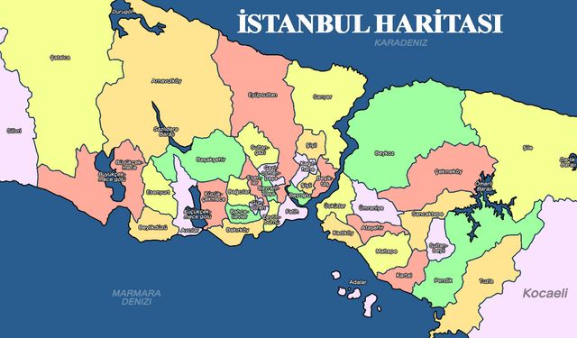 İstanbul Haritası Yeniden Çiziliyor: Dev İlçeler Bölünüyor!
