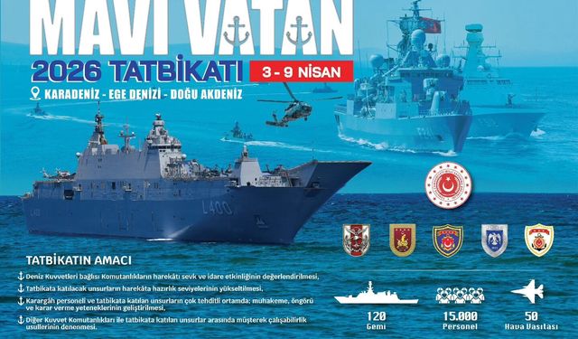 Mavi Vatan’da Çelikten Kale: Üç Denizde Dev Tatbikat Başladı!
