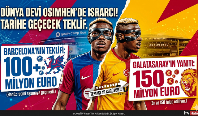 Osimhen İçin 150 Milyon Euro'luk Rest