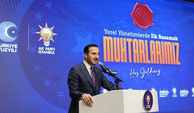 AK Parti İstanbul İl Başkanlığı Muhtarlarla Buluştu