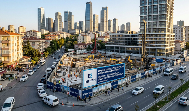 Ataşehir’de Ege Yapı Kentsel Dönüşüme hız veriyor.