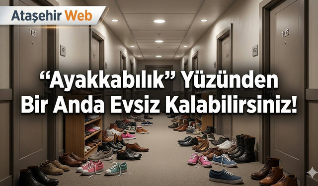 "Ayakkabılık" Yüzünden Bir Anda Evsiz Kalabilirsiniz!