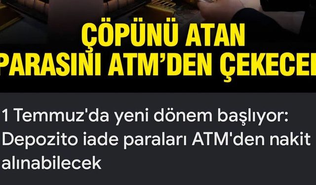 Depozito iade dönemi 1 Temmuz'da yeni dönem başlıyor:
