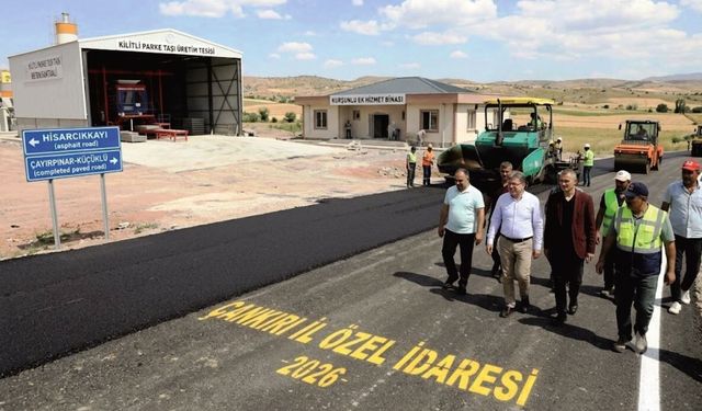 Çankırı’da Dev Altyapı Seferberliği