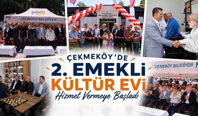 Çekmeköy’de 2. Emekli Kültür Evi Hizmet Vermeye Başladı.