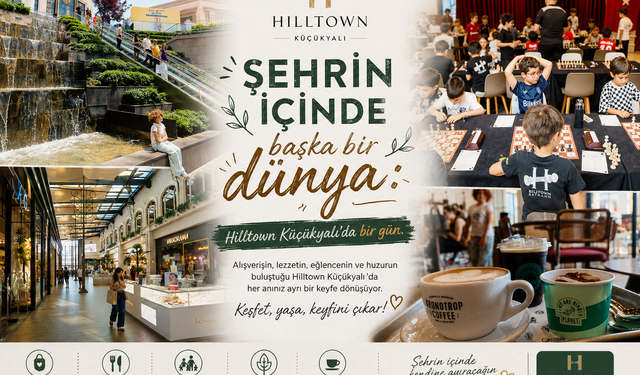 Şehrin içinde başka bir dünya:  Hilltown Küçükyalı’da bir gün